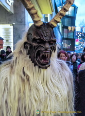 Scary-looking Krampus